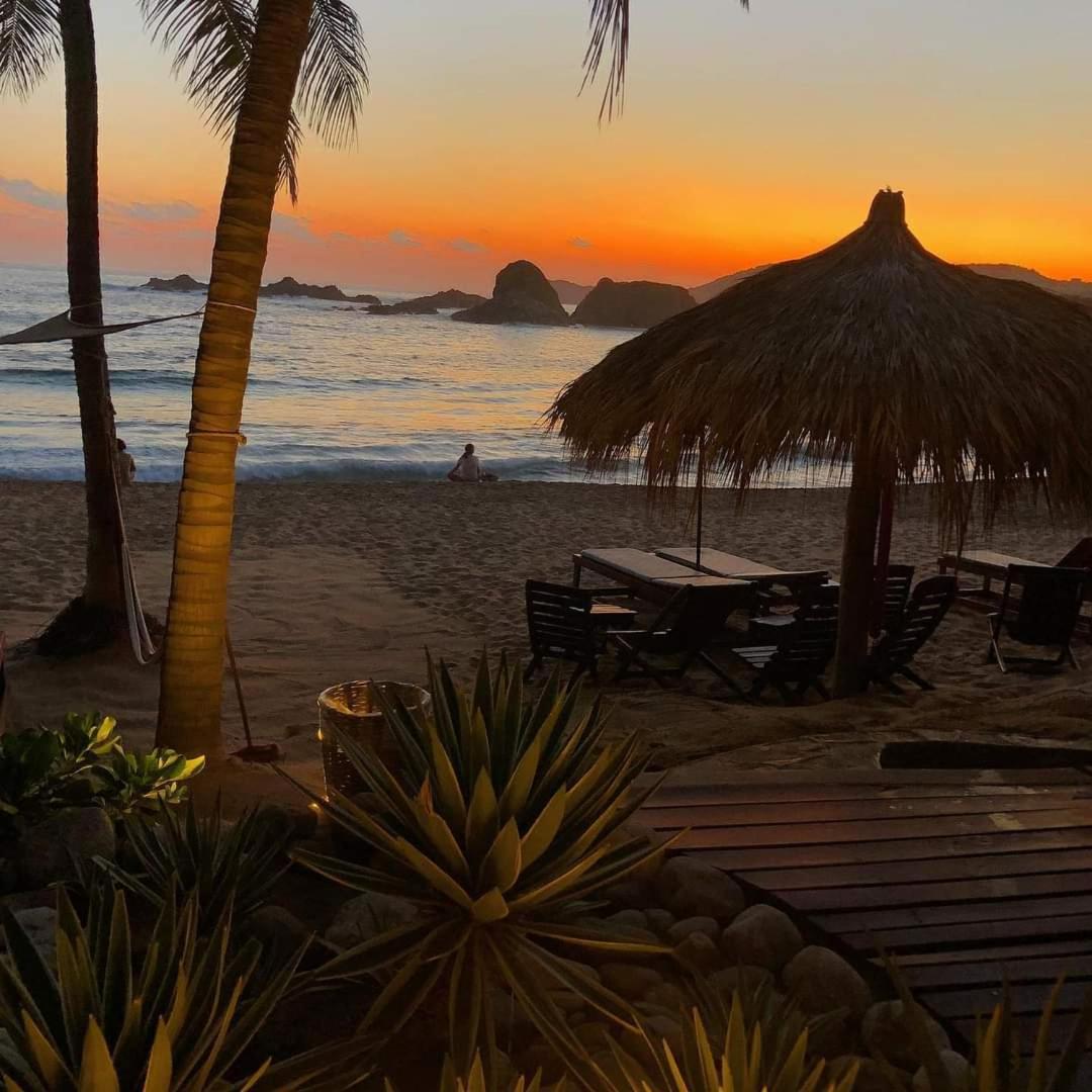 Cabanas Punta Placer San Agustinillo Zewnętrze zdjęcie