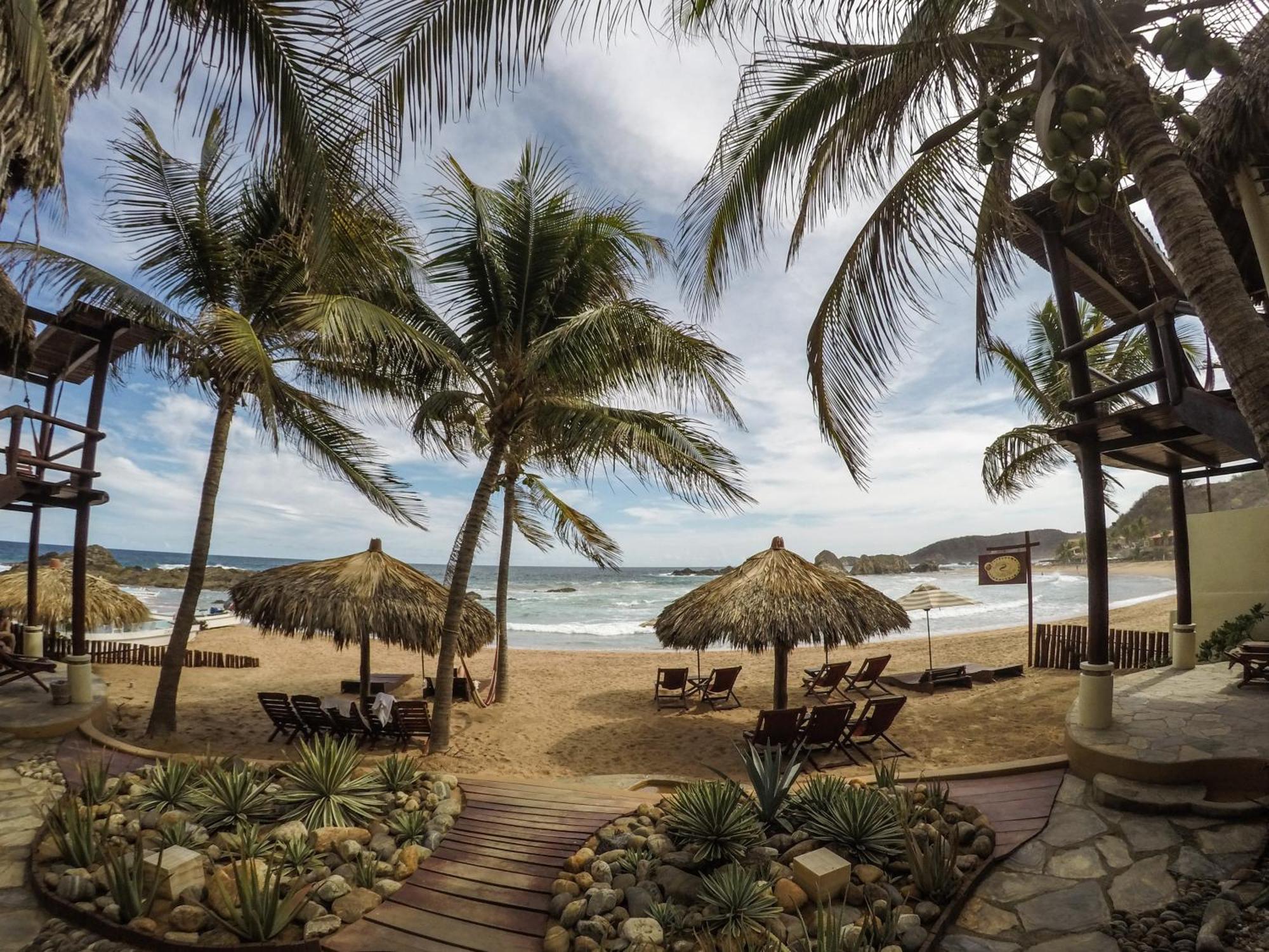 Cabanas Punta Placer San Agustinillo Zewnętrze zdjęcie